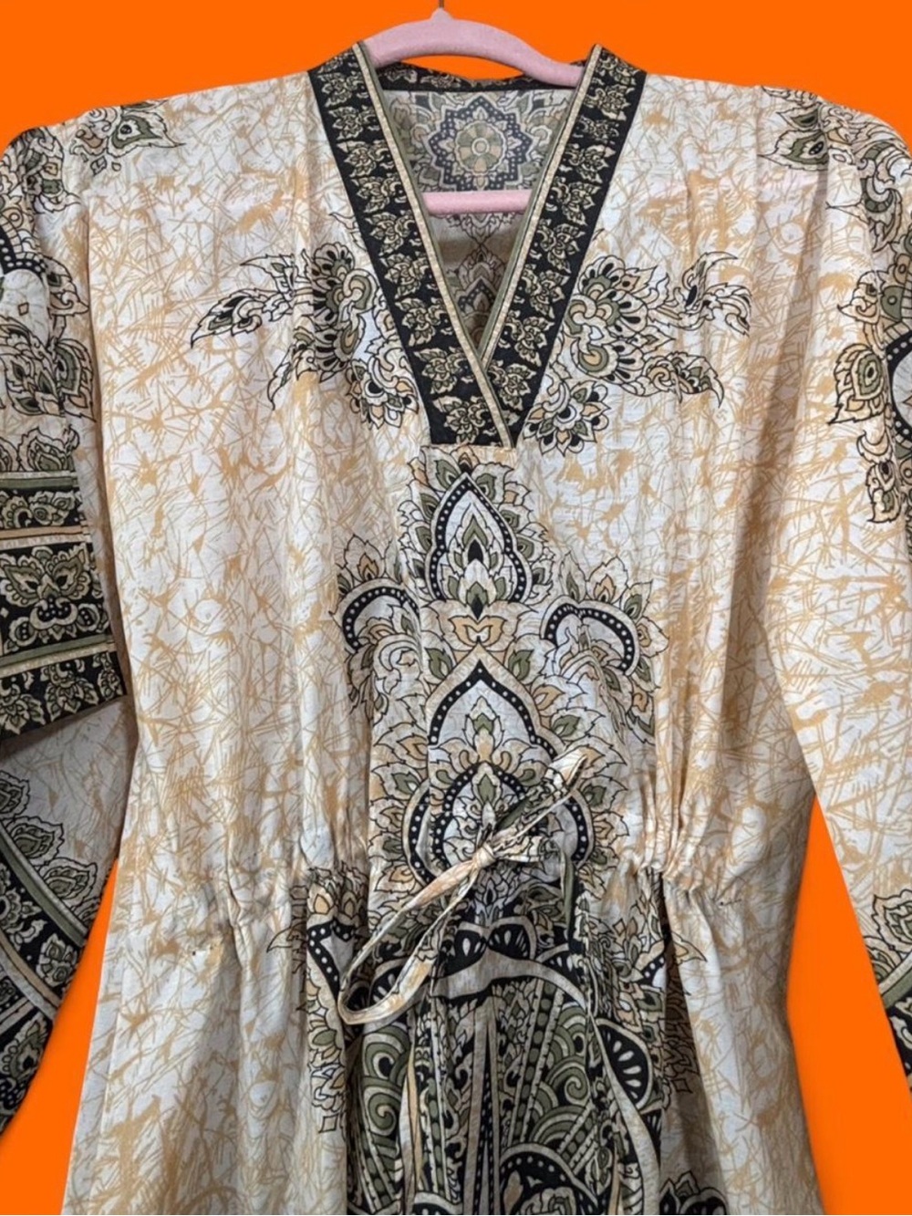 Bundle of 2 beautiful vintage kaftans - Picture 4 of 8